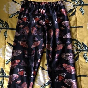 Butterfly and moth leggings